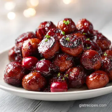 Smoked Sausage Cranberry Bites for 10 Servings