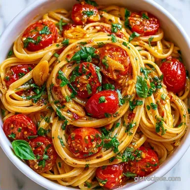 Tomato Basil Pasta Recipe in 25 Minutes