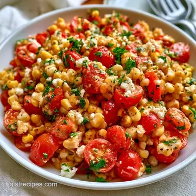 Warm Corn Salad in 20 Minutes