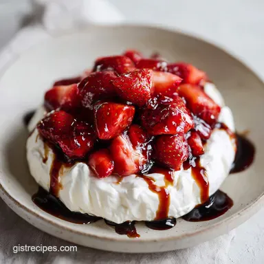 Whipped Feta Roasted Strawberries: 30m Recipe Card