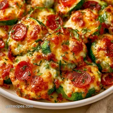 Zucchini Pizza Bites in 28 Minutes