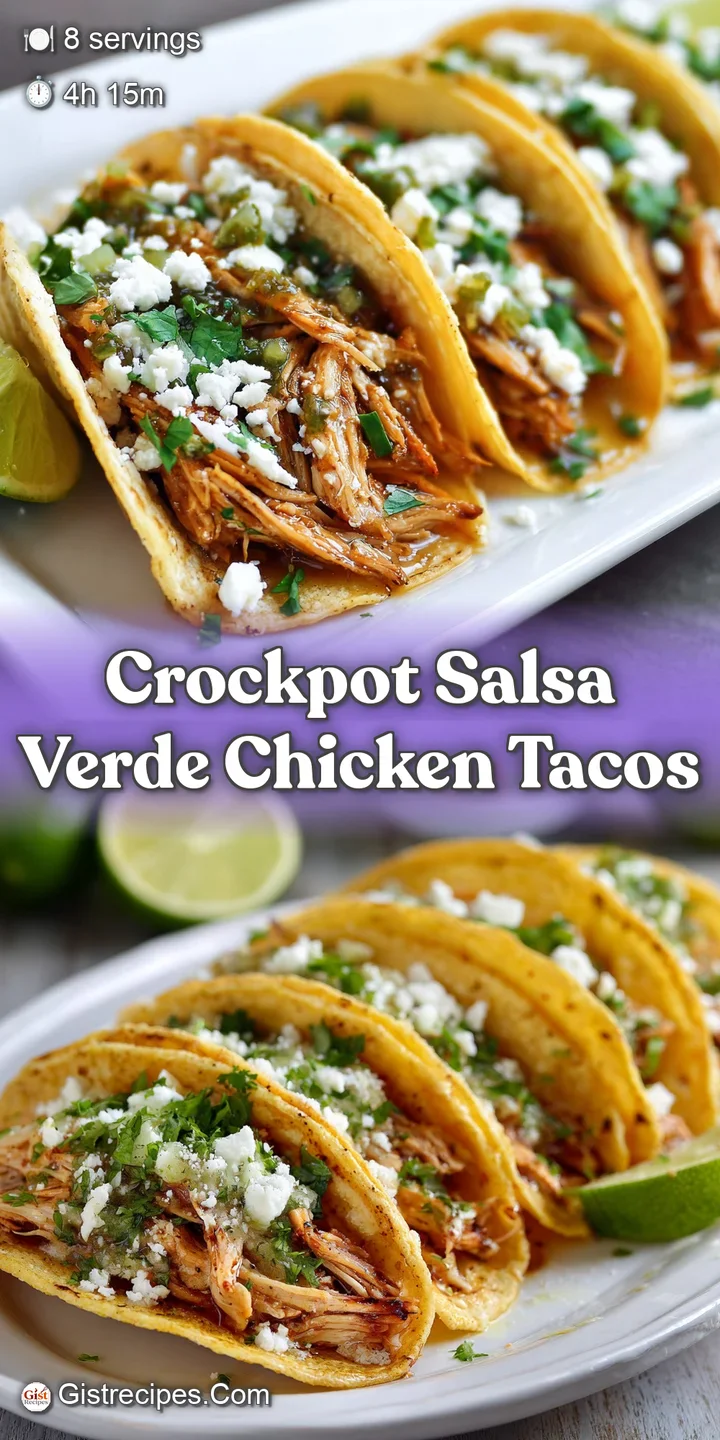 Close-up of savory chicken with textured green sauce, showing juicy shreds and colorful fresh toppings inside a soft taco.