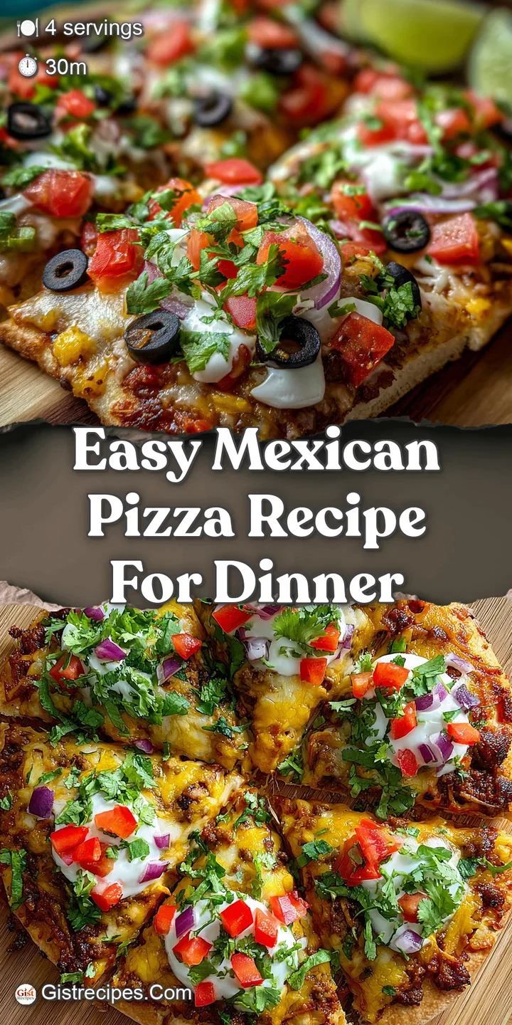 Close-up captures the textures of a Mexican pizza. Crispy tortilla, gooey cheese, and juicy toppings offer an irresistible...