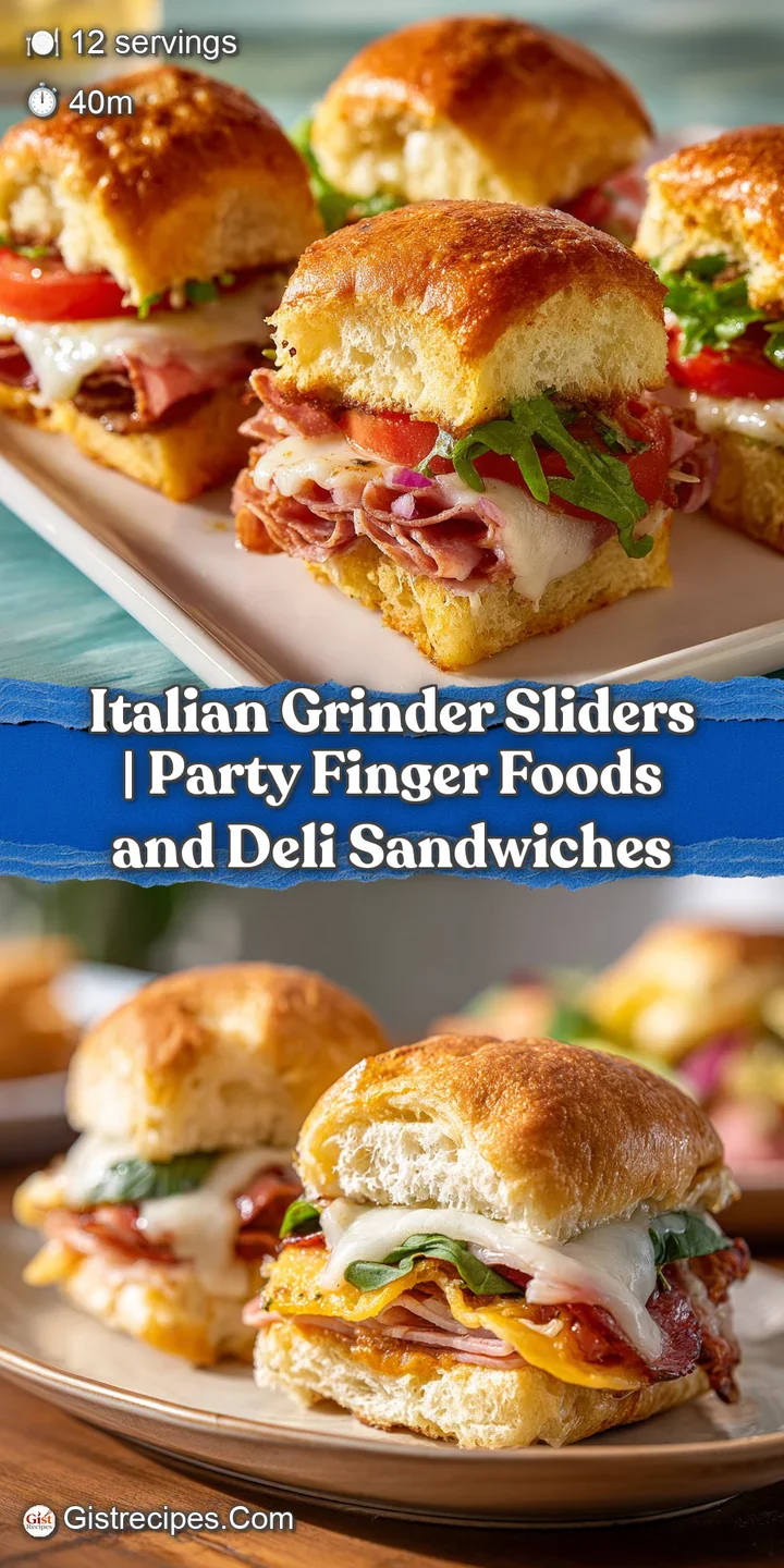 Close-up of a savory slider bun overflowing with fresh lettuce, cured meats, and melted cheese.