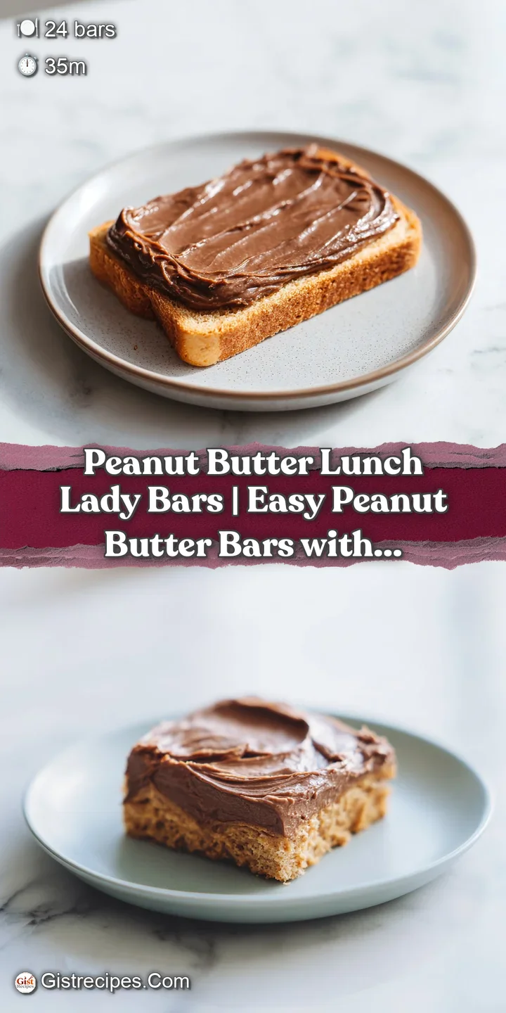 A close-up reveals the thick, gooey texture of peanut butter bar peeking through luscious, dark chocolate frosting.