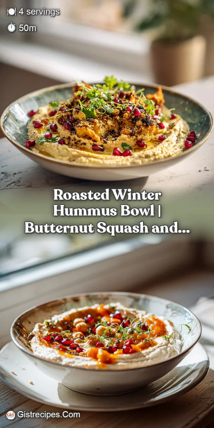 Close-up of smooth hummus, glistening roasted carrots, and juicy chicken chunks, inviting a taste.