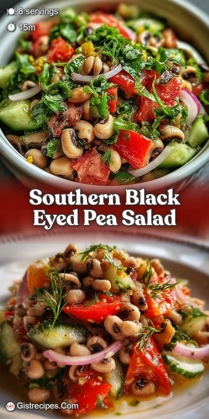 Close-up showcases the textures and colors of plump black-eyed peas, sweet corn kernels, and juicy diced bell peppers mixe...