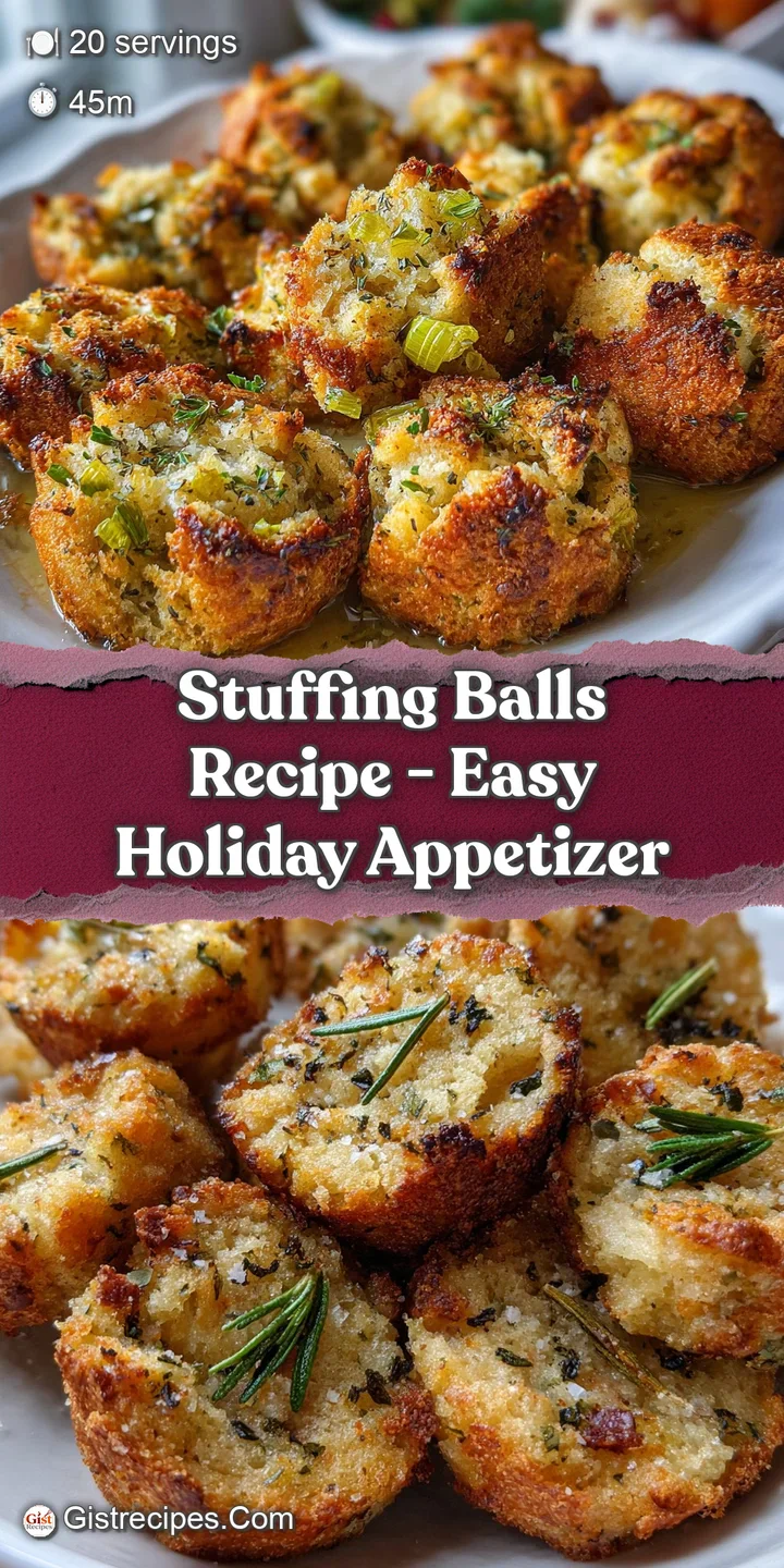 Close-up reveals the appealing crispy texture and moist interior of a savory, golden-brown stuffing ball, ready to eat.