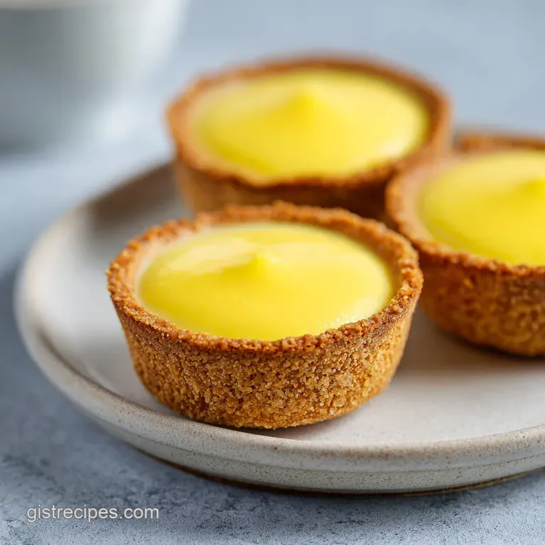 Baby Lemon Impossible Pies: Tangy and Velvety