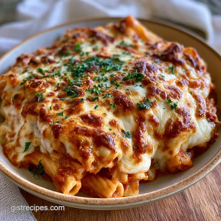 Baked Ziti: Crowd-Pleasing and Hearty