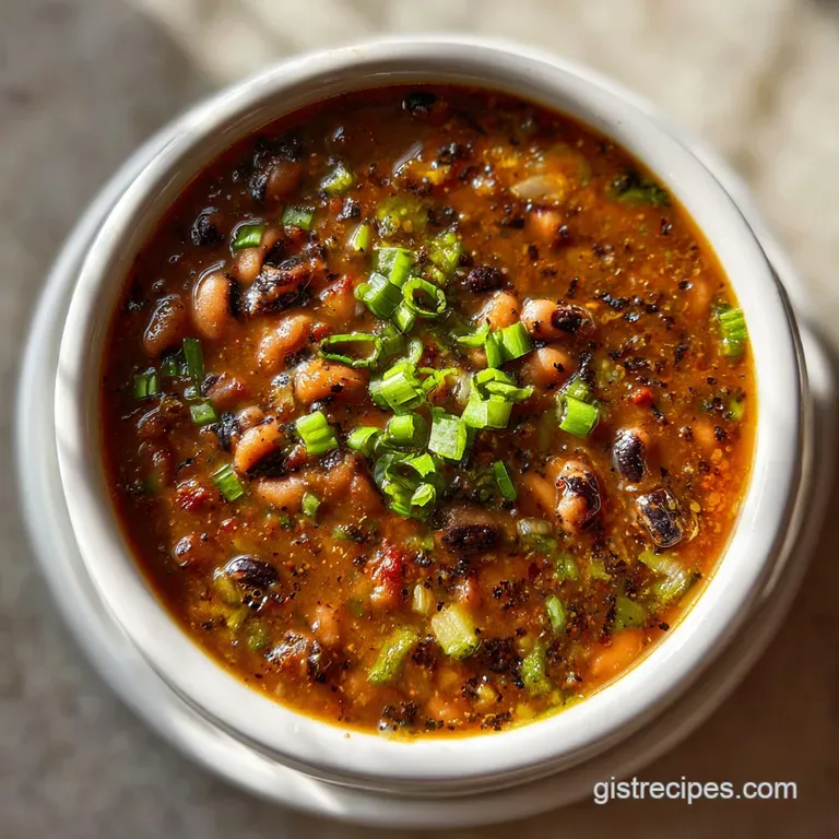 Black Eyed Pea Soup Recipe with Ham Hocks