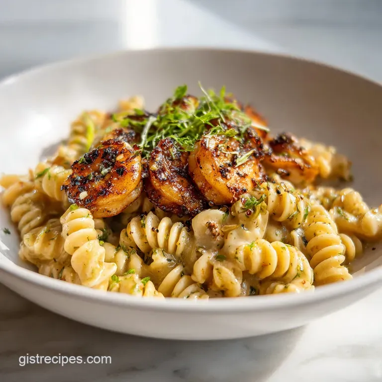 Blackened Shrimp Stroganoff Pasta: Quick and Creamy