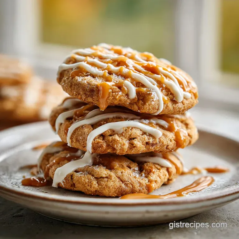 Caramel Apple Cookies: Bakery Style Treat