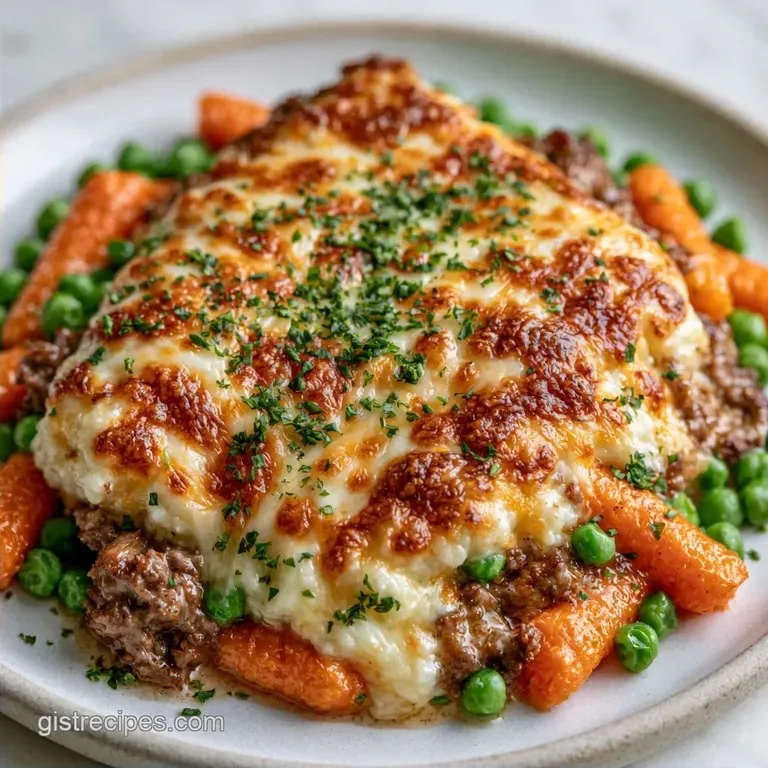 Cheesy Skillet with Ground Beef and Carrots