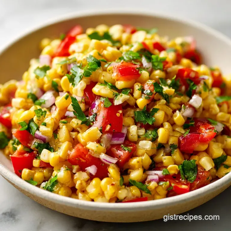 Chipotle Corn Salsa: Fresh and Zesty Copycat