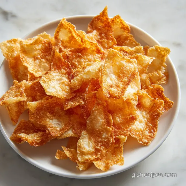 Shattering-Crisp Cottage Cheese Chips