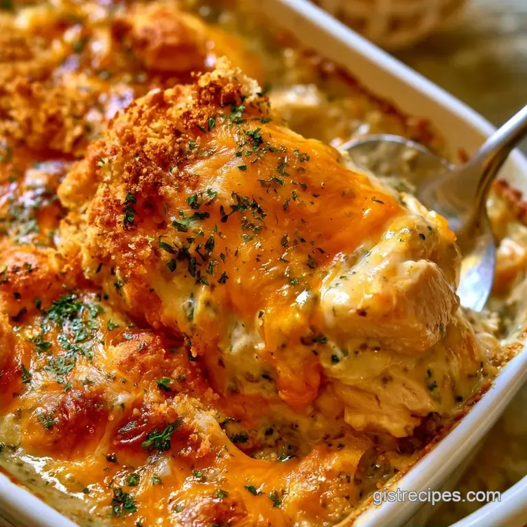 Dolly Parton Casserole with Ritz Crackers