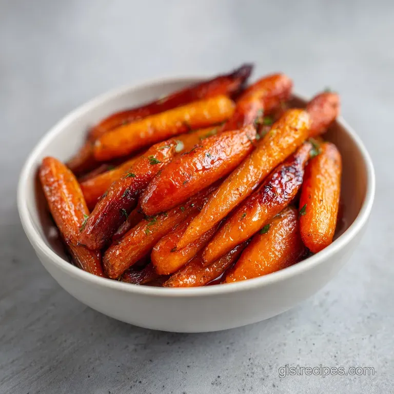 Caramelized Oven-Roasted Carrots