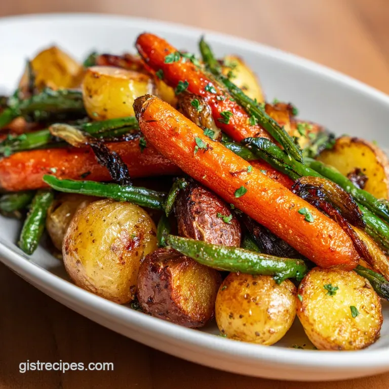 Garlic Herb Roasted Vegetables: Shatter-Crisp