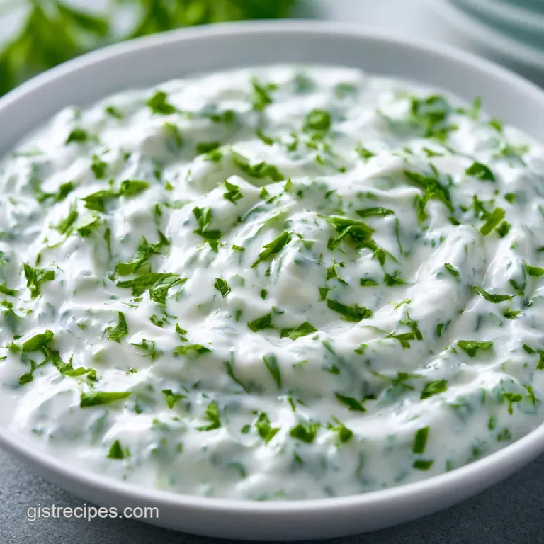 Ranch Dressing: Velvety and Tangy