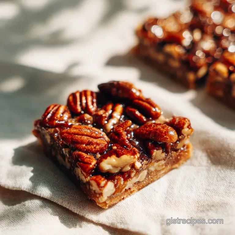 Salted Pecan Turtle Bars: Soft and Gooey