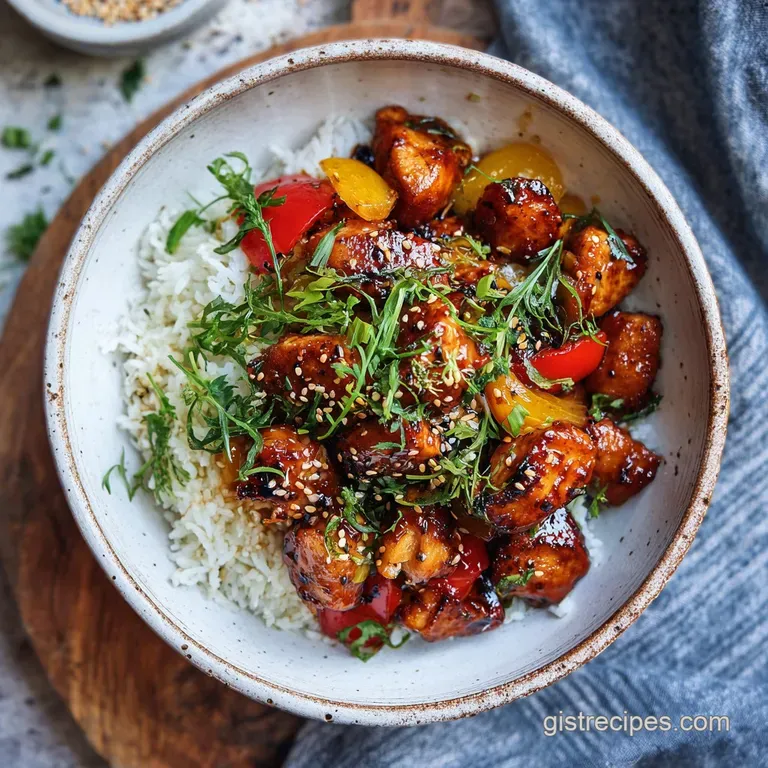Honey Ginger Chicken: Easy Lunch Meal Prep