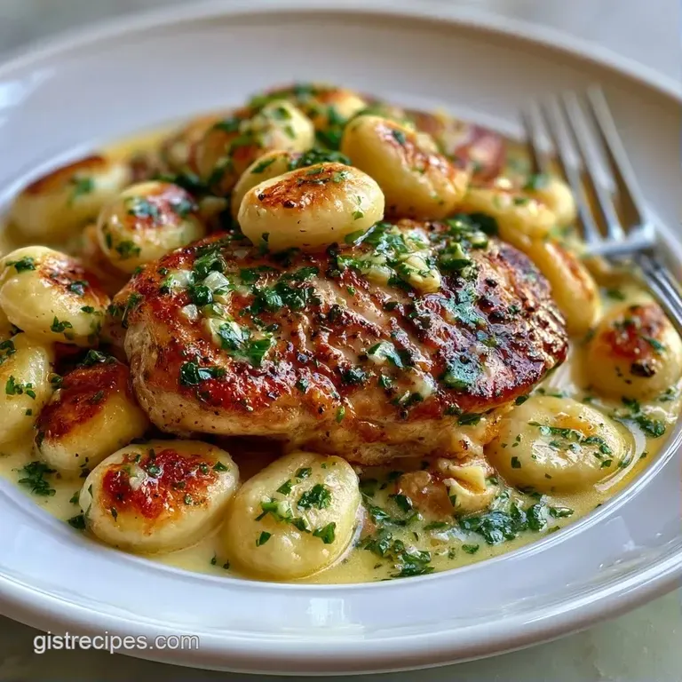 Swirls of buttery pasta and seared shrimp on a white ceramic plate, garnished with a sprinkle of cracked black pepper.