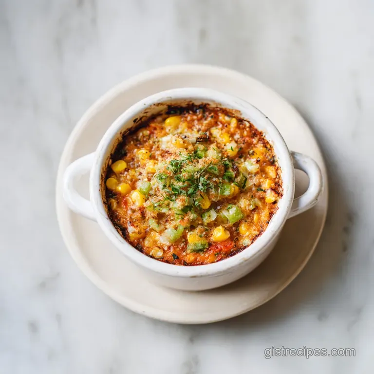 Mexican Street Corn Casserole: Creamy and Baked