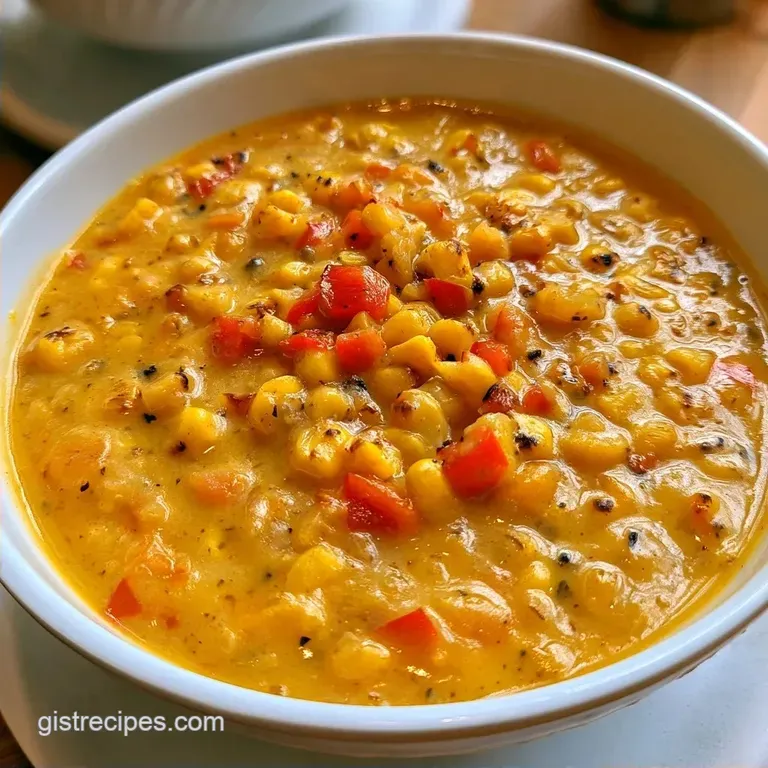 Guilt-Free Mexican Street Corn Soup
