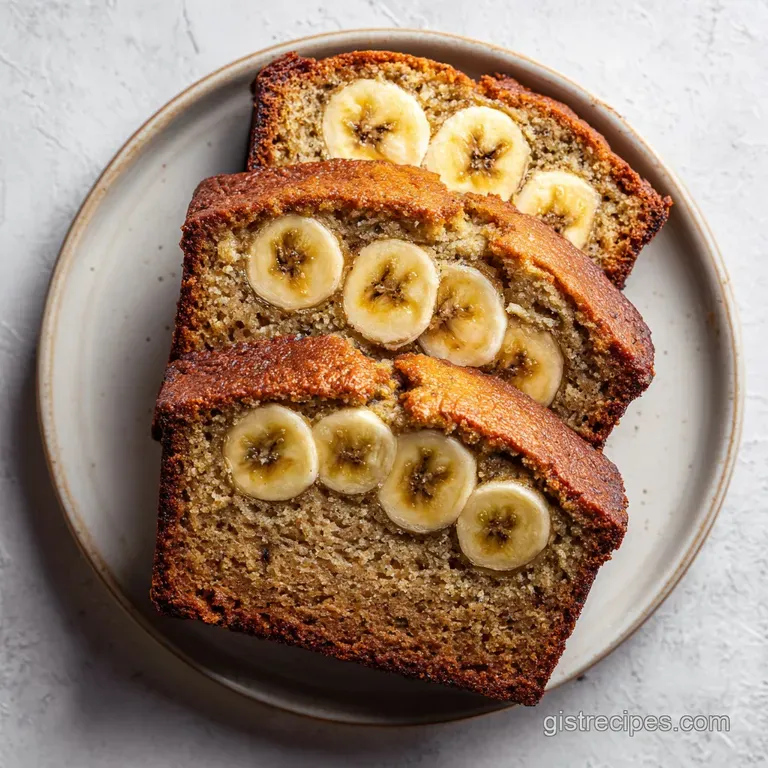 Banana Bread With 2 Bananas