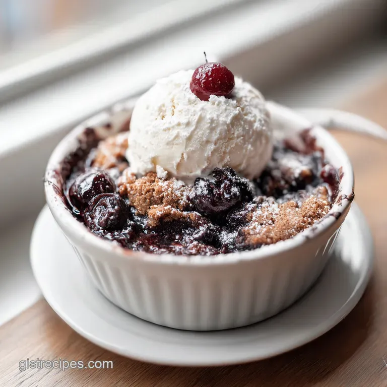 Southern Chocolate Cobbler: Old Fashioned Comfort