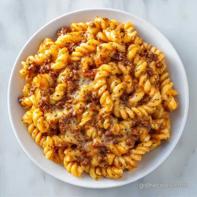 Cheeseburger Pasta: Failure-Proof