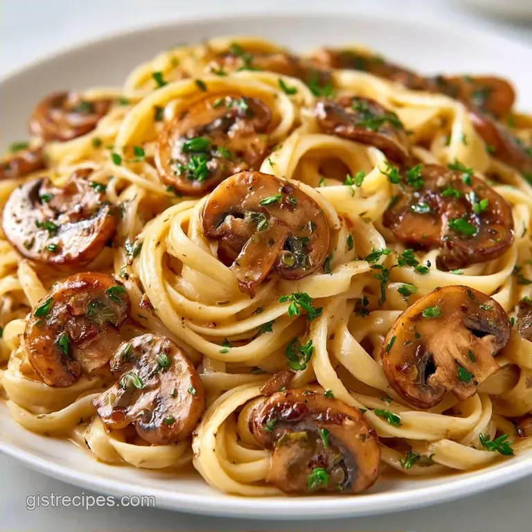 Umami Mushroom Pasta: A Simple Meatless Dinner