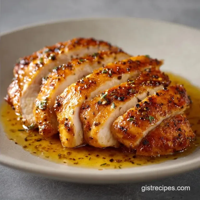 Pan Seared Chicken Breast: Juicy and Golden