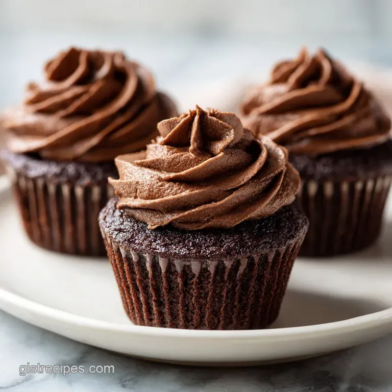 Peanut Butter Chocolate Cupcakes Recipe