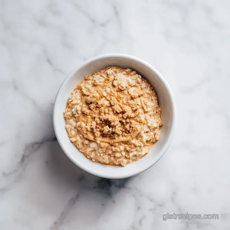 Peanut Butter Oatmeal: Silky and Comforting