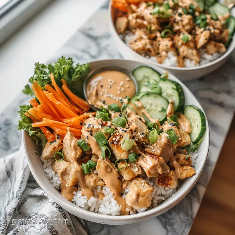 Easy Meal Prep Lunches With Peanut Glaze