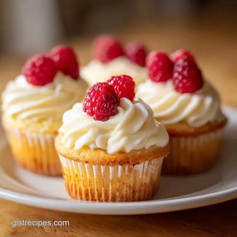 Raspberry Lemon Heaven Cupcakes: Zesty and Pillowy
