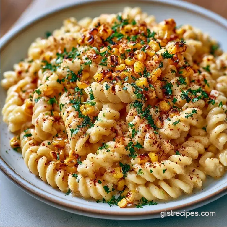 Smoky Mexican Street Corn Pasta Salad