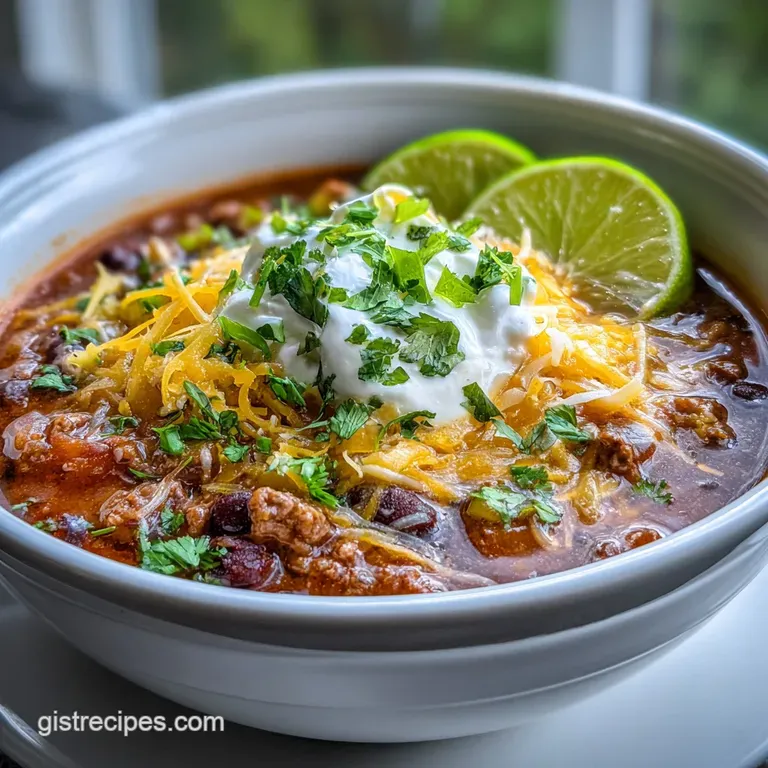 Easy Taco Soup Recipe