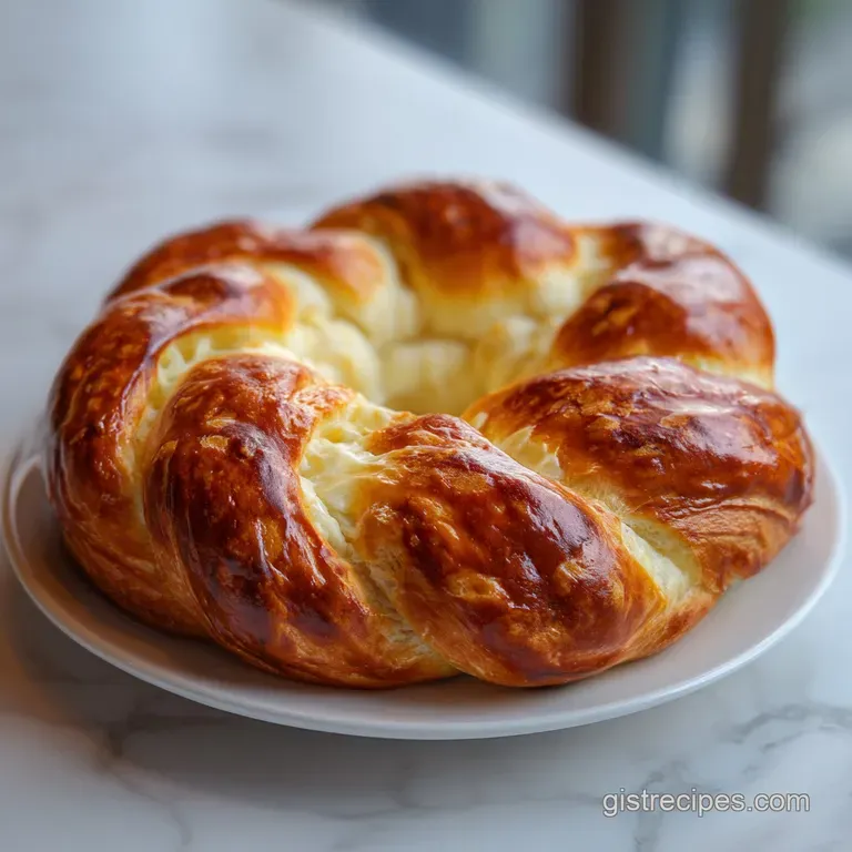 Traditional Rosca de Reyes Bread