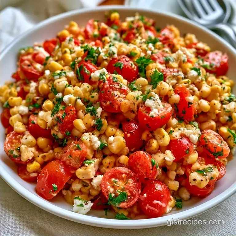Warm Corn Salad in 20 Minutes